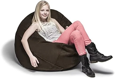 Jaxx Bean Bags Cocoon Junior Kids Bean Bag, 4-Feet, Blueberry Microsuede 10 Jaxx Bean Bags Cocoon Junior Kids Bean Bag, 4-Feet, Blueberry Microsuede - Image 10