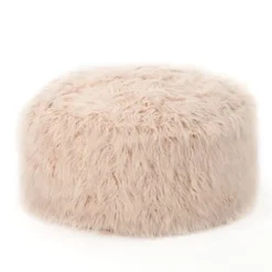Christopher Knight Home Faux Fur Faux Fur Beanbag, 5', Pastel Pink -Amazon Basics Furniture Shop 41hdIj5qbGL