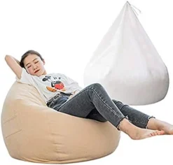 Autek Bean Sofa Chair Couch Bag Cover Set With Inner Bag(No Filler Include) Lazy Lounger Cover For Adults Children Large Avaiable04 -Amazon Basics Furniture Shop 41iGcdbHCUL. AC