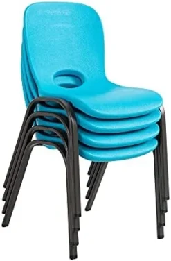 Lifetime 80473 Kids Stacking Chair (4 Pack), Lime Green -Amazon Basics Furniture Shop 41iOyY1qEhS. AC