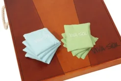 Viva Sol Premium Replacement Bean Bags Set Includes Eight Weather-Proof Canvas Bean Bags, Medium