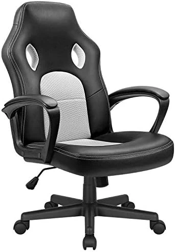 KaiMeng Office High Back Leather Computer Ergonomic Height Adjustable Racing Game Desk Executive Conference Task Chair, 19.5" X 20.1" X 44.2", Red 11 KaiMeng Office High Back Leather Computer Ergonomic Height Adjustable Racing Game Desk Executive Conference Task Chair, 19.5" X 20.1" X 44.2", Red - Image 11