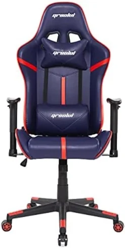 Hosote Ergonomic Gaming Chair For Adults, High Back Racing Computer Gaming Chair, E-Sports Gamer Chair, Big And Tall Video Gaming Chair, PU Leather Desk Chair Task Chair Office Chair(Red,Black) -Amazon Basics Furniture Shop 41lLabya8kL. AC