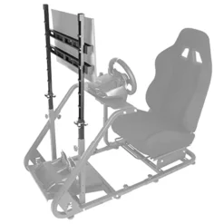 Dardoo Racing Sim Stand Gaming Simulator Cockpit With Black Seat Fits For Thrustmaster T300RS TX Fanatec Logitech G25 G27 G29 G920 G923 Racing Wheel Stand For PC PS4 Xbox Without Wheel,Shifter&Pedals -Amazon Basics Furniture Shop 41lhu4aRIGL