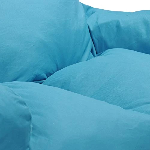 Dporticus Double Mini Lounger Sofa, Bean Bag Chair Self-Rebound Sponge Double Child Seat 51" X 32" X 18" Blue 6 Dporticus Double Mini Lounger Sofa, Bean Bag Chair Self-Rebound Sponge Double Child Seat 51" X 32" X 18" Blue - Image 6