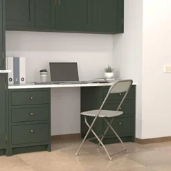 Flash Furniture Hercules Series Plastic Folding Chair - White - 10 Pack 650LB Weight Capacity Comfortable Event Chair-Lightweight Folding Chair -Amazon Basics Furniture Shop 41nAdybEuvL. AC