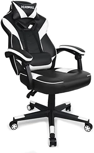 HEADMALL Pink Gaming Chair With Footrest Ergonomic Oversized Manufactured By Listed Company,Video Game Chairs With Lumbar And Head Pillow, For Adults Teens Secret Lab Pink&White 11 HEADMALL Pink Gaming Chair With Footrest Ergonomic Oversized Manufactured By Listed Company,Video Game Chairs With Lumbar And Head Pillow, For Adults Teens Secret Lab Pink&White - Image 11