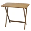 American Trails Arizona Solid American Red Oak Folding Table, Warm Brown (New)