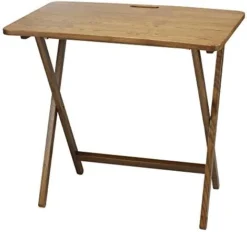 American Trails Arizona Solid American Red Oak Folding Table, Warm Brown (New) -Amazon Basics Furniture Shop 41oGN6LTsRL. AC