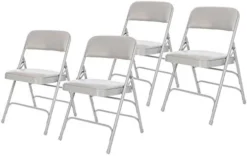 OEF Furnishings Premium Vinyl Upholstered Triple Brace Double Hinge Folding Chair, Beige 17 OEF Furnishings Premium Vinyl Upholstered Triple Brace Double Hinge Folding Chair, Beige -Amazon Basics Furniture Shop 41oNNuJ9pWL. AC