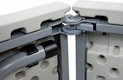 Office Star Resin Furniture For Indoor Or Outdoor Use, 3-Piece Set, 2 Folding Benches And 6 Foot Table 3 Office Star Resin Furniture For Indoor Or Outdoor Use, 3-Piece Set, 2 Folding Benches And 6 Foot Table - Image 3