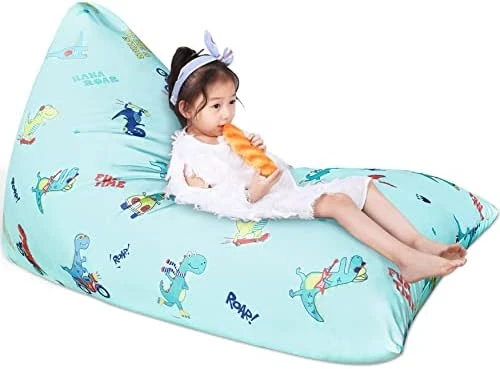 Jorbest Stuffed Animal Storage Bean Bag Chair For Kids And Adults, Bean Bag Stuffed Animal Storage, Dinosaur Bean Bag Chair Cover For Kids, Dinosaur Bean Bag - Cover ONLY (200L/52 Gal) 6 Jorbest Stuffed Animal Storage Bean Bag Chair For Kids And Adults, Bean Bag Stuffed Animal Storage, Dinosaur Bean Bag Chair Cover For Kids, Dinosaur Bean Bag - Cover ONLY (200L/52 Gal) - Image 6