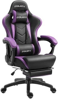 Dowinx Gaming Chair Ergonomic Racing Style Recliner With Massage Lumbar Support, Office Armchair For Computer PU Leather E-Sports Gamer Chairs With Retractable Footrest (Black&Blue) 21 Dowinx Gaming Chair Ergonomic Racing Style Recliner With Massage Lumbar Support, Office Armchair For Computer PU Leather E-Sports Gamer Chairs With Retractable Footrest (Black&Blue) -Amazon Basics Furniture Shop 41ok9C63LFL. AC