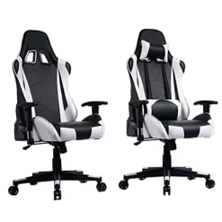 PRISP Gaming Chair With Reclining Backrest, Racing Style High Back Office Chair -Amazon Basics Furniture Shop 41oq2oeYAkL