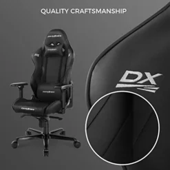 DXRacer G Series Module Ergonomic Office Executive, Video Game Chair | 4D Metal Armrest, Replaceable Seat Cushion, Standard, Black (OH/GB001) -Amazon Basics Furniture Shop 41p8jKniZOL