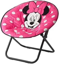 Idea Nuova Jurassic World Plush Folding Saucer™ Chair With 32" Folding And Metal Frame For Kids,Teens,Adults -Amazon Basics Furniture Shop 41pMWHAjDL. AC