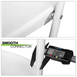 Magshion Plastic Folding Chair Set Of 10 Comfortable Outdoor Indoor Event Chair Lightweight Folding Chair 250LB Capacity White 13 Magshion Plastic Folding Chair Set Of 10 Comfortable Outdoor Indoor Event Chair Lightweight Folding Chair 250LB Capacity White -Amazon Basics Furniture Shop 41pcW2PETUL