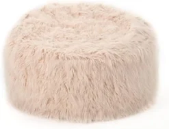 Christopher Knight Home Faux Fur Faux Fur Beanbag, 5', Pastel Pink -Amazon Basics Furniture Shop 41qK540DCuL. AC