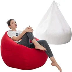 Autek Bean Sofa Chair Couch Bag Cover Set With Inner Bag(No Filler Include) Lazy Lounger Cover For Adults Children Large Avaiable04 -Amazon Basics Furniture Shop 41s1CyXYDHL. AC