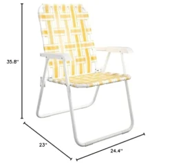 Novogratz Poolside Gossip Collection, Priscilla Folding Chairs, 2-Pack, Yellow 11 Novogratz Poolside Gossip Collection, Priscilla Folding Chairs, 2-Pack, Yellow -Amazon Basics Furniture Shop 41sCemVGbpL