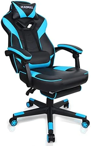 HEADMALL Pink Gaming Chair With Footrest Ergonomic Oversized Manufactured By Listed Company,Video Game Chairs With Lumbar And Head Pillow, For Adults Teens Secret Lab Pink&White 10 HEADMALL Pink Gaming Chair With Footrest Ergonomic Oversized Manufactured By Listed Company,Video Game Chairs With Lumbar And Head Pillow, For Adults Teens Secret Lab Pink&White - Image 10