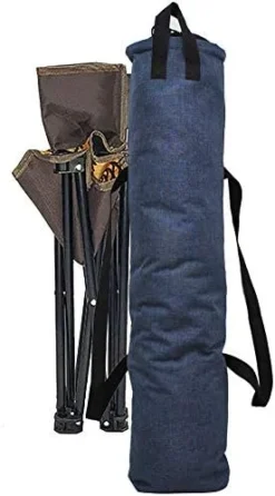NGIL Navy Solid Color Folding Camp Chair Carry Bag With Non Adjustable Strap And Wide Drawstring Opening (Replacement Bag Only) Please Read Description For Full Details -Amazon Basics Furniture Shop 41sjm9R8tvL. AC