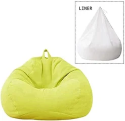 Autek Bean Sofa Chair Couch Bag Cover Set With Inner Bag(No Filler Include) Lazy Lounger Cover For Adults Children Large Avaiable04 -Amazon Basics Furniture Shop 41tK2mu0RL. AC