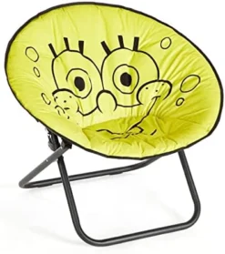 Idea Nuova Jurassic World Plush Folding Saucer™ Chair With 32" Folding And Metal Frame For Kids,Teens,Adults -Amazon Basics Furniture Shop 41tKYRn3AwL. AC