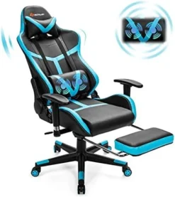 Goplus Gaming Chair, Massage Office Chair Computer Gaming Racing Chair, High Back PU Leather Adjustable Ergonomic Reclining PC Game Chair, Rolling Swivel Executive Chair With Footrest (Orange) 16 Goplus Gaming Chair, Massage Office Chair Computer Gaming Racing Chair, High Back PU Leather Adjustable Ergonomic Reclining PC Game Chair, Rolling Swivel Executive Chair With Footrest (Orange) -Amazon Basics Furniture Shop 41tX9i72wBL. AC