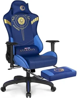 Marvel Eternals Gaming Chair Desk Office Computer Racing Chairs - Adults Gamer Ergonomic Game Footrest Reclining High Back Support Racer Leather Foot Rest (Eternals) 12 Marvel Eternals Gaming Chair Desk Office Computer Racing Chairs - Adults Gamer Ergonomic Game Footrest Reclining High Back Support Racer Leather Foot Rest (Eternals) -Amazon Basics Furniture Shop 41tcuTEu9vL. AC