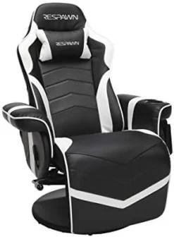 RESPAWN RSP-900 Racing Style, Reclining Gaming Chair, 35.04" - 51.18" D X 30.71" W X 37.01" - 44.88" H, Leather, Red -Amazon Basics Furniture Shop 41trdh6GzxL. AC