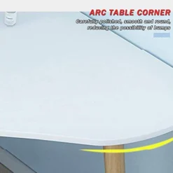 HXXXIN Triangular Desk Corner Writing Desk, Study Computer Desktop Study Writing Desk, Simple Small Apartment Space Saving Bedroom -Amazon Basics Furniture Shop 41u7nPp2SLL