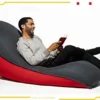 Yogibo Star Wars™ Empire Max Bean Bag Recliner Chair For Adults, Plush Ultra Soft Large Bean Bag Couch, Bed, Or Sofa, Star Wars™ Giant Bean Bag, Black/Red