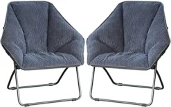 Zenithen Limited Hexagon Folding Dish Chair, Gray Corduroy - Pack Of 1 19 Zenithen Limited Hexagon Folding Dish Chair, Gray Corduroy - Pack Of 1 -Amazon Basics Furniture Shop 41vE Th7eOS. AC