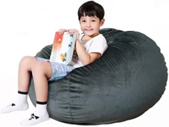 Lukeight Stuffed Animal Storage Bean Bag Chair For Adult And Kids Without Filling, Soccer Stuffed Animal Storage Bean Bag Cover, Soccer Bean Bag Chairs For Adult, (No Beans) XX-Large -Amazon Basics Furniture Shop 41vMBKN2p0L. AC