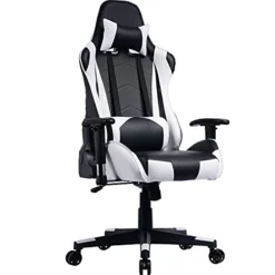 PRISP Gaming Chair With Reclining Backrest, Racing Style High Back Office Chair
