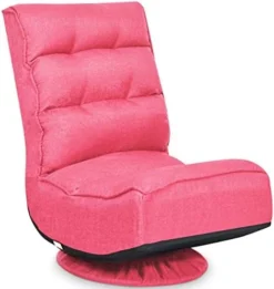 Giantex 360 Degree Swivel Floor Chair, Folding Floor Gaming Chair With 6 Positions Adjustable, Lazy Sofa Lounge Chair W/Tufted Back Support, Video Gaming Chair For Reading TV Watching (Brown) -Amazon Basics Furniture Shop 41wNrgAsxqL. AC