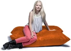Jaxx 3.5 Ft Pillow Saxx Kids Bean Bag, Cherry -Amazon Basics Furniture Shop 41yEDtrk1KL. AC