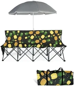 AOTIFARM Portable Sports Bench 4 Seat Folding Camping Chairs Team Sideline Bench Lawn Chairs Heavy Duty With Removable Seat Green XH4Y1A Folding Chairs -Amazon Basics Furniture Shop 512ATXdGE7L. AC