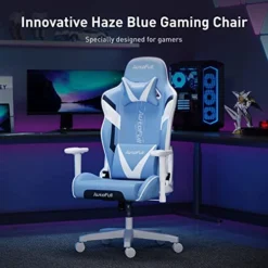 AutoFull C3 Gaming Chair 4.3in Seat Cushion Ergonomic Gamer Chair High Back Computer Gaming Chair Wear-Resistant Super Soft PU Leather With Headrest And Lumbar Support Racing Gaming Chair, Ice Blue 14 AutoFull C3 Gaming Chair 4.3in Seat Cushion Ergonomic Gamer Chair High Back Computer Gaming Chair Wear-Resistant Super Soft PU Leather With Headrest And Lumbar Support Racing Gaming Chair, Ice Blue -Amazon Basics Furniture Shop 513utX0PzWL