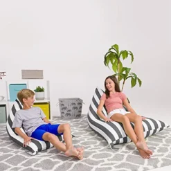 Posh Creations Bean Bag Chair For Kids, Teens And Adults -Twist Chair Large 200L Size -Amazon Basics Furniture Shop 517hp58L8eL