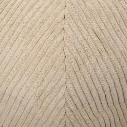 Christopher Knight Home Samantha 3 Foot Beanbag, Ivory 4 Christopher Knight Home Samantha 3 Foot Beanbag, Ivory - Image 4