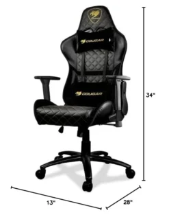 COUGAR Armor ONE Royal Gaming Chair, Black