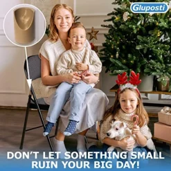 8 Beige Folding Chair V-Tip Stabilizer Caps, 7/8 Inch ID - Heavy Duty Nylon End Caps, Non-Marring Round Top Of Leg Protectors, Compatible Replacement Stability Plugs For Metal & Padded Folding Chairs -Amazon Basics Furniture Shop 51C8fIq7auL