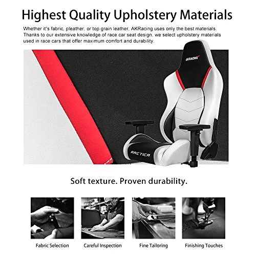 AKRacing Masters Series Premium Gaming Chair With High Backrest, Recliner, Swivel, Tilt, Rocker And Seat Height Adjustment Mechanisms With 5/10 Warranty 2 AKRacing Masters Series Premium Gaming Chair With High Backrest, Recliner, Swivel, Tilt, Rocker And Seat Height Adjustment Mechanisms With 5/10 Warranty - Image 2