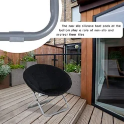 FDW Moon Chair Set Of 2 Chairs For Bedroom Saucer Chair Bedroom Chair Foldable Chair For Home Furniture 8 FDW Moon Chair Set Of 2 Chairs For Bedroom Saucer Chair Bedroom Chair Foldable Chair For Home Furniture -Amazon Basics Furniture Shop 51GqdBFjhxL