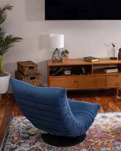 BIRDROCK HOME Swivel Floor Chair For Adults Or Kids | 30.5" H X 23.64" W. 8" Thick Cushion | Grey | 360 Rotating Gaming Seats | Comfy Back Support | Foldable Banana Chair 14 BIRDROCK HOME Swivel Floor Chair For Adults Or Kids | 30.5" H X 23.64" W. 8" Thick Cushion | Grey | 360 Rotating Gaming Seats | Comfy Back Support | Foldable Banana Chair -Amazon Basics Furniture Shop 51Gvm0nTc3L