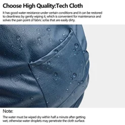 Aizami Bean Bag (No Filler) With Pedal Cover Tech Cloth Bean Bag Chair Stuffed Animal Storage For Organizing Children's Plush Toys Or Memory Foam For Home Living Room Bean Bag 39.3"* 47.2" -Amazon Basics Furniture Shop 51JLlVaO8GL