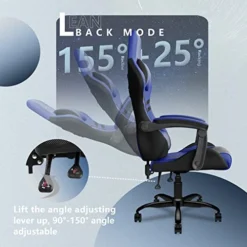 JOYFLY Gaming Chairs For Adults Gaming Chair Gamer Chair Ergonomic Reclining PC Chair With High Back, Headrest, And Lumbar Support(Blue) 14 JOYFLY Gaming Chairs For Adults Gaming Chair Gamer Chair Ergonomic Reclining PC Chair With High Back, Headrest, And Lumbar Support(Blue) -Amazon Basics Furniture Shop 51JfDogRTWL