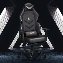 Big And Tall Gaming Chair 350lbs-Racing Style Computer Gamer Chair,Ergonomic Desk Office PC Chair With Wide Seat, Reclining Back, Adjustable Armrest For Adult Teens-Black -Amazon Basics Furniture Shop 51MX5klK4jL. AC